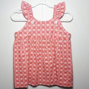Toddler sundress in coral pink. Size 18-24 months
